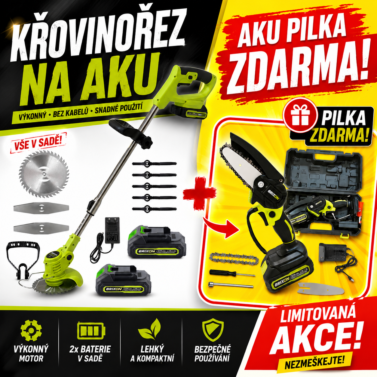 Vše potřebné v jednom balení