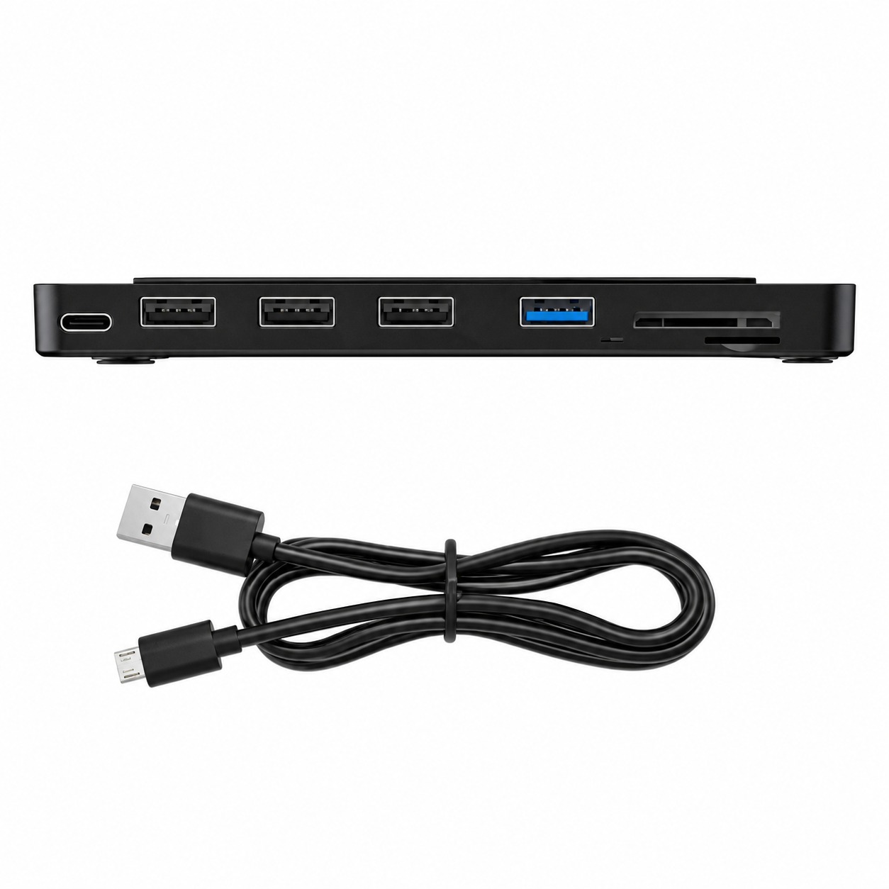4 zusätzliche USB-Anschlüsse